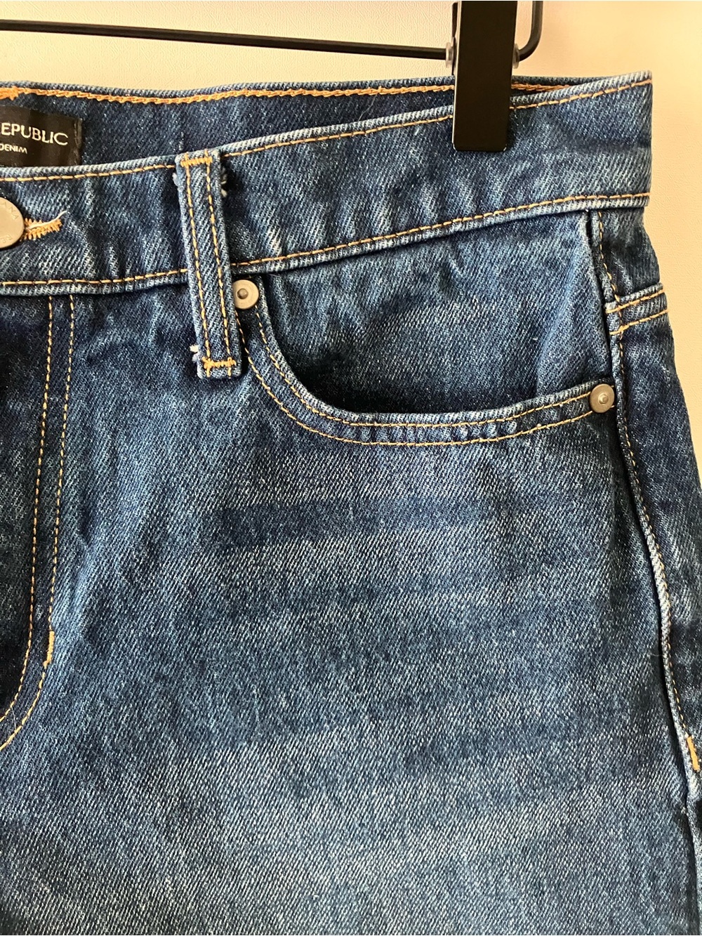 BANANA REPUBLIC High Waisted Denim Shorts** - Picture 3 of 6